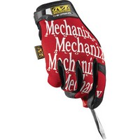 Mechanixwear MG-02-011 Mechanix Wear X-Large Red And Black Original Full Finger Synthetic Leather, Spandex And Rubber Mechanics